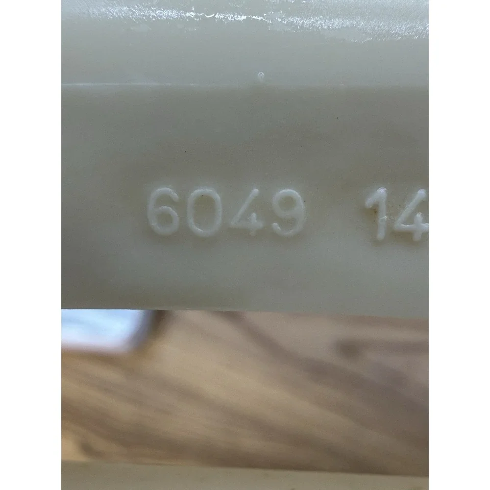 Vintage Rubbermaid Twin Sink Dish Drainer Drying Rack No. 6049 Cream Ivory